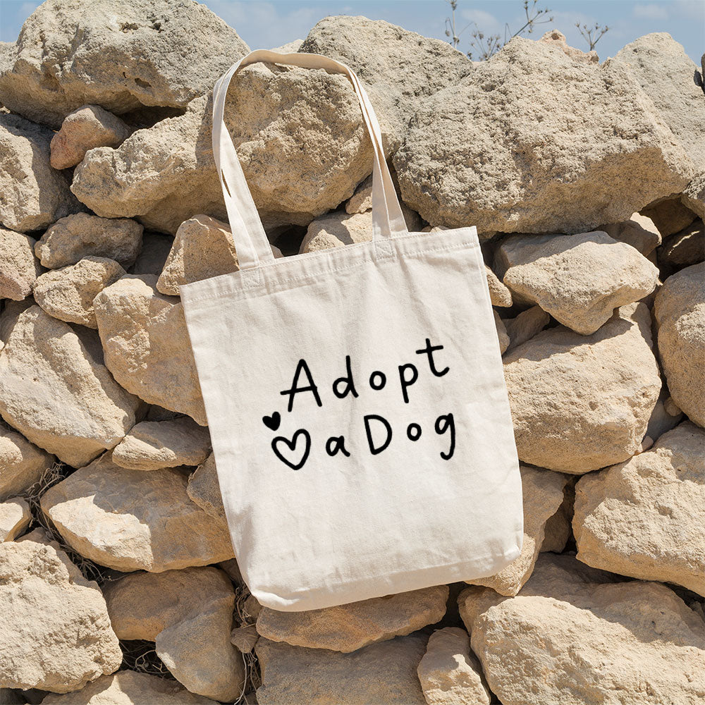 Adopt A Dog Totes at $22.95 found at Personalizedpetlovergifts