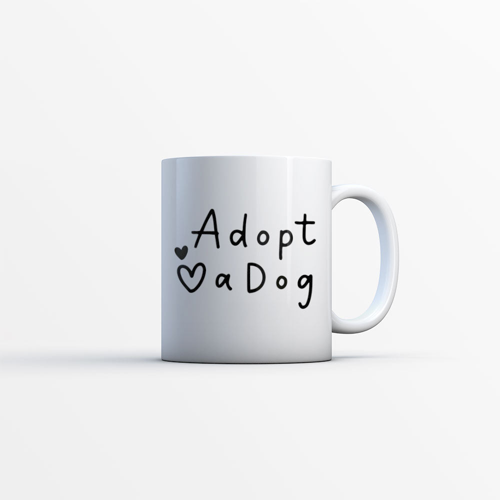 Adopt A Dog Mugs at $13.95 found at Personalizedpetlovergifts