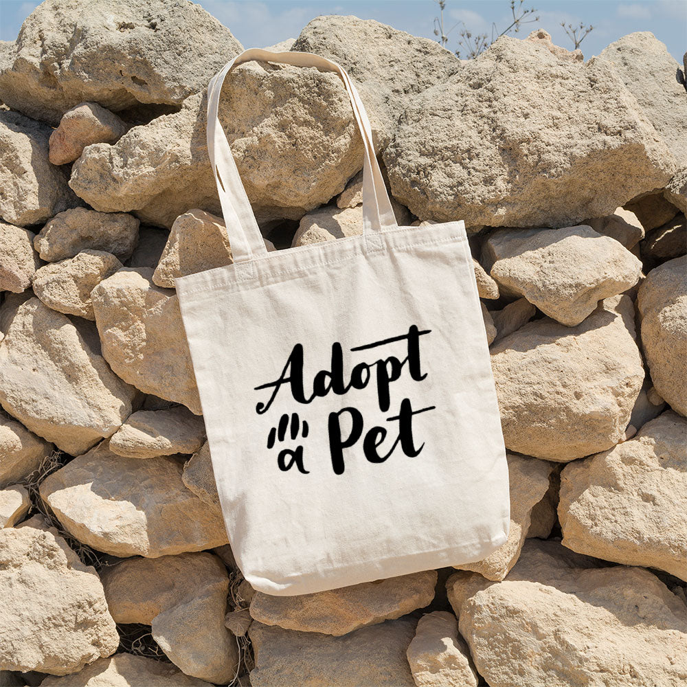 Adopt A Pet Totes at $22.95 found at Personalizedpetlovergifts