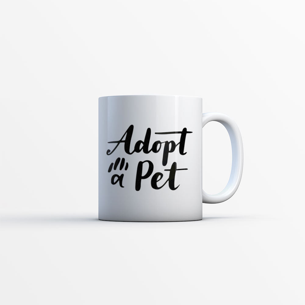 Adopt A Pet Mugs at $13.95 found at Personalizedpetlovergifts