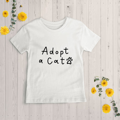 Adopt a Cat Unisex T-Shirt at $22.95 found at Personalizedpetlovergifts