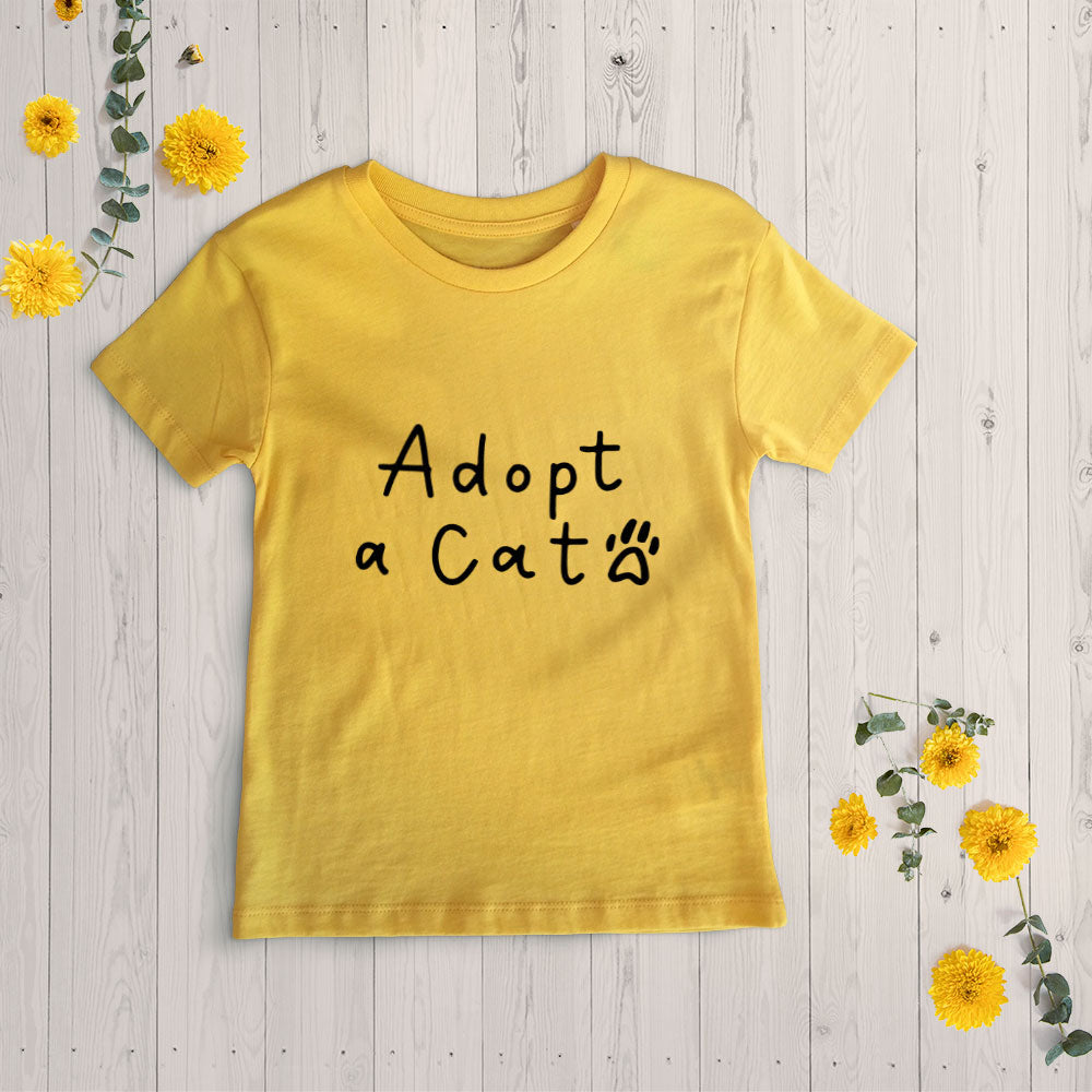 Adopt a Cat Unisex T-Shirt at $22.95 found at Personalizedpetlovergifts