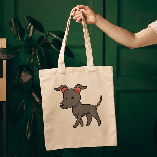 Adorable Greyhound Puppy Totes at $22.95 found at Personalizedpetlovergifts