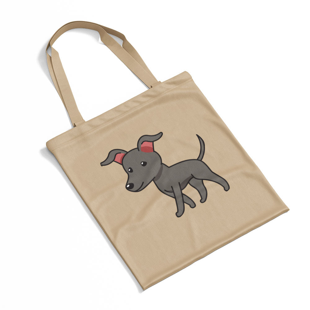 Adorable Greyhound Puppy Totes at $22.95 found at Personalizedpetlovergifts