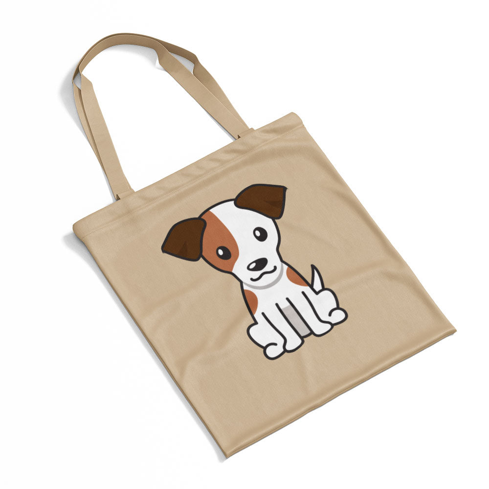 Adorable Sitting Dog Totes at $22.95 found at Personalizedpetlovergifts