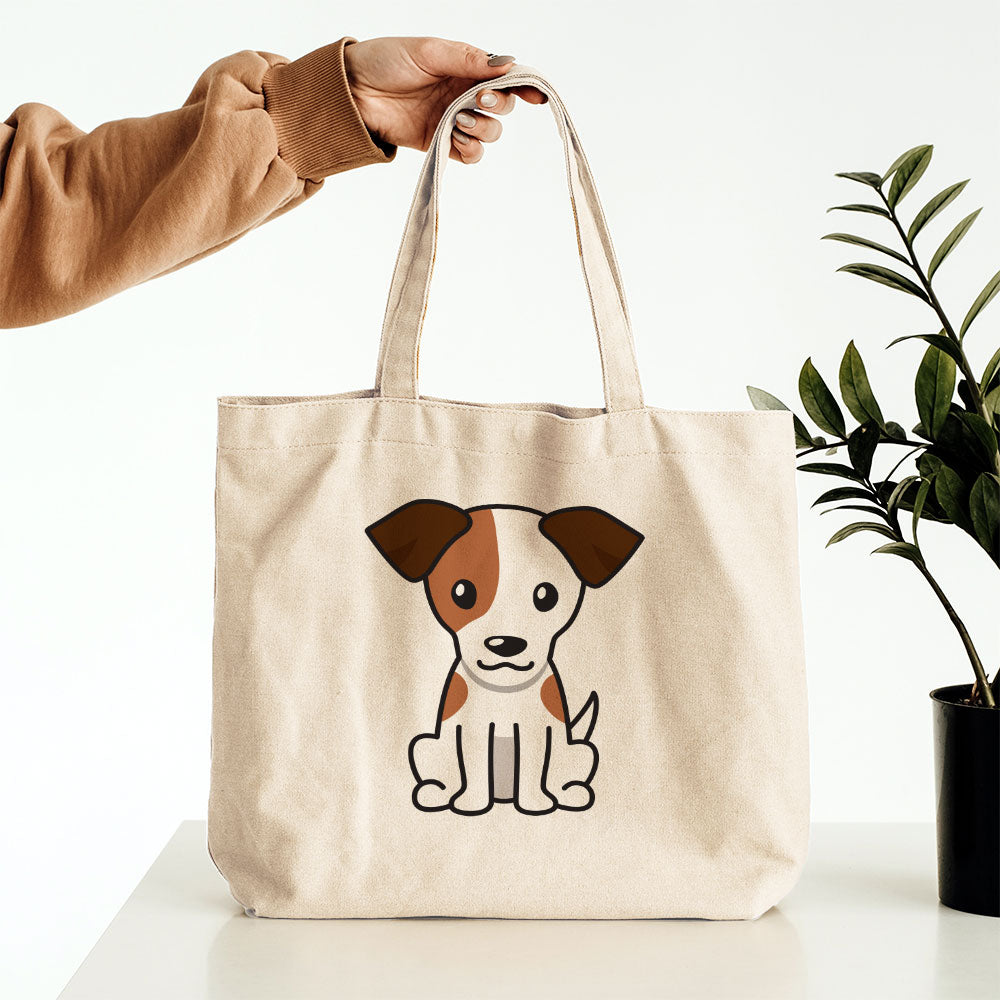 Adorable Sitting Dog Totes at $22.95 found at Personalizedpetlovergifts