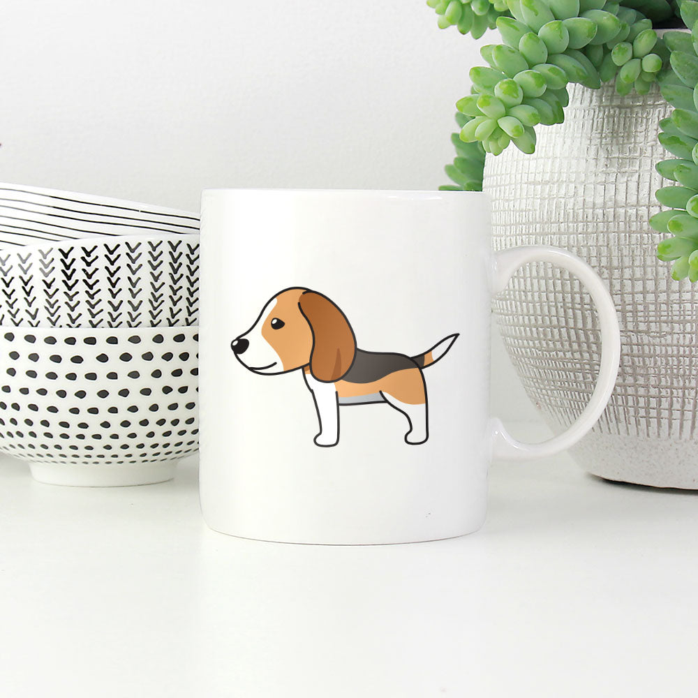 Alert Beagle Coffee Mug at $13.95 found at Personalizedpetlovergifts