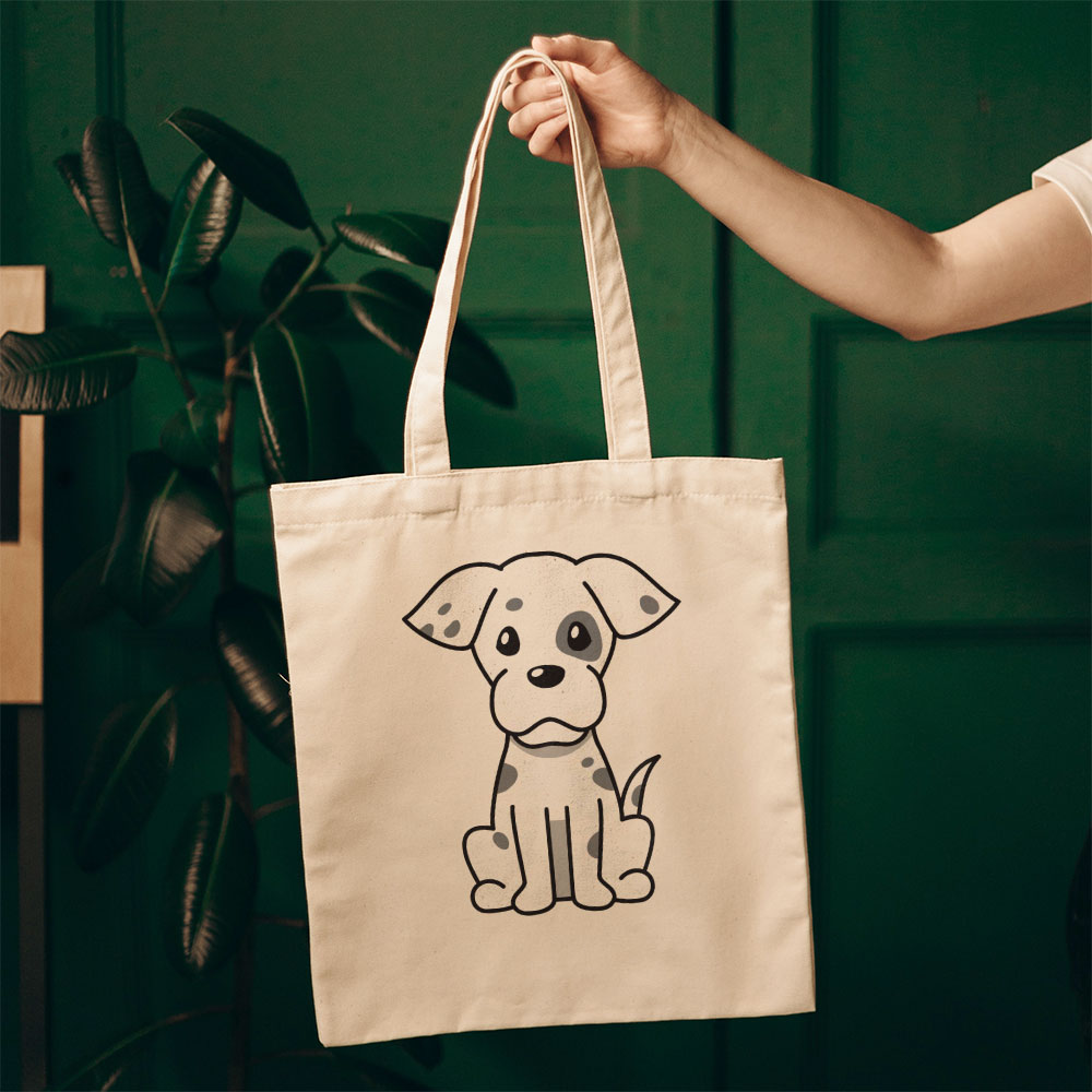 Alert Dalmatin Puppy Totes at $22.95 found at Personalizedpetlovergifts