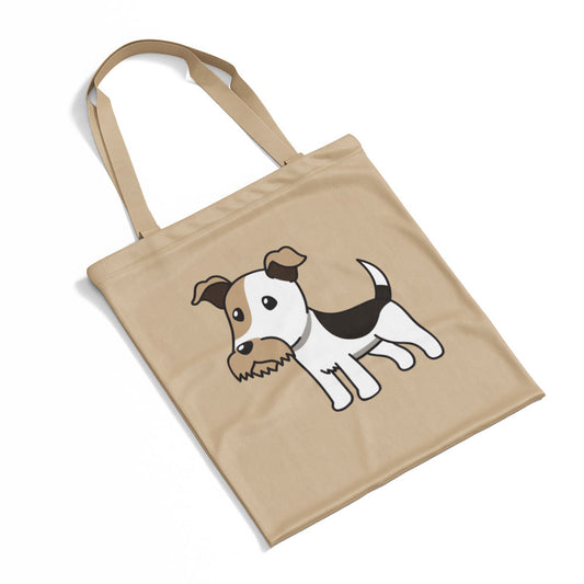 Alert White Spotted Puppy Totes at $22.95 found at Personalizedpetlovergifts