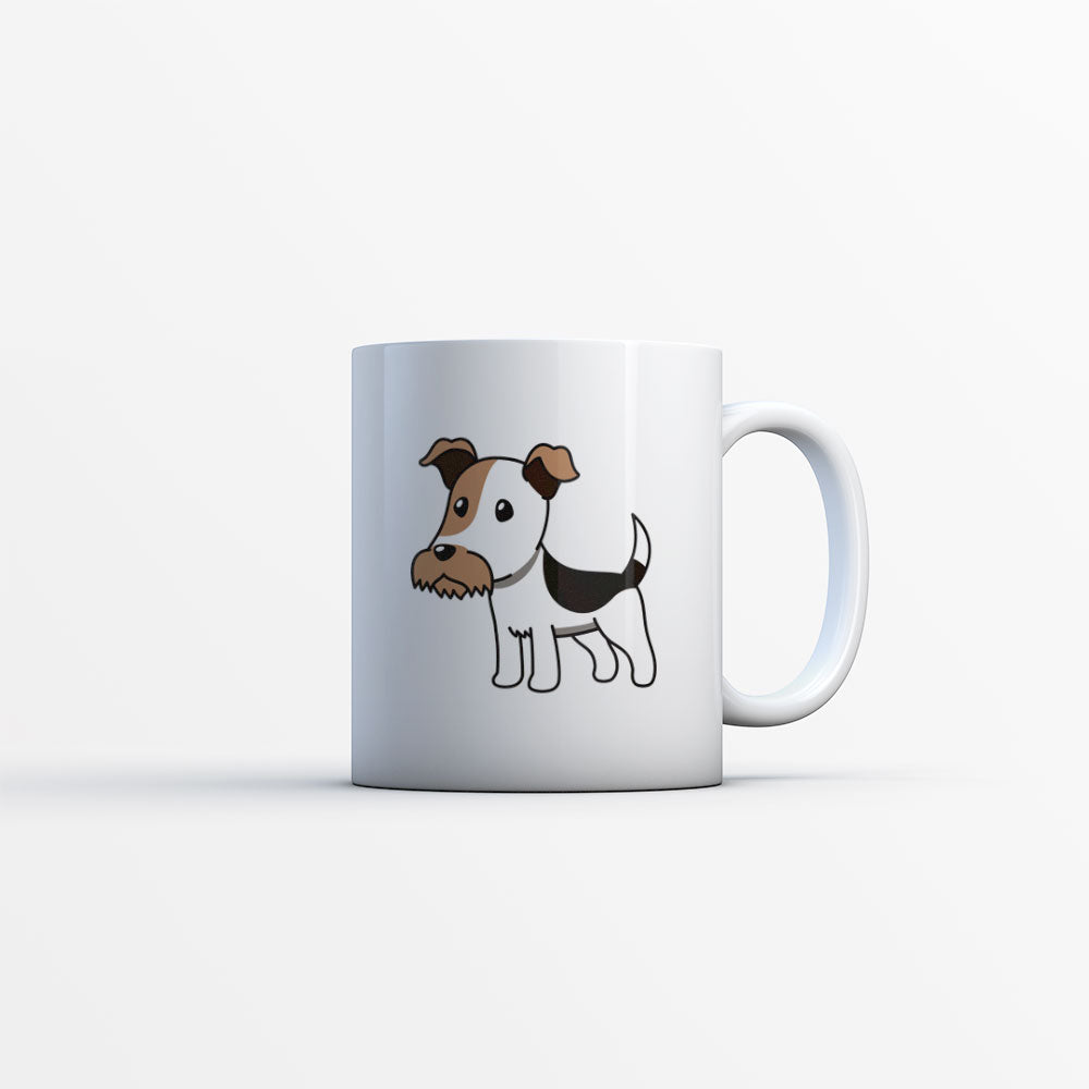 Alert White Spotted Puppy Coffee Mug at $13.95 found at Personalizedpetlovergifts