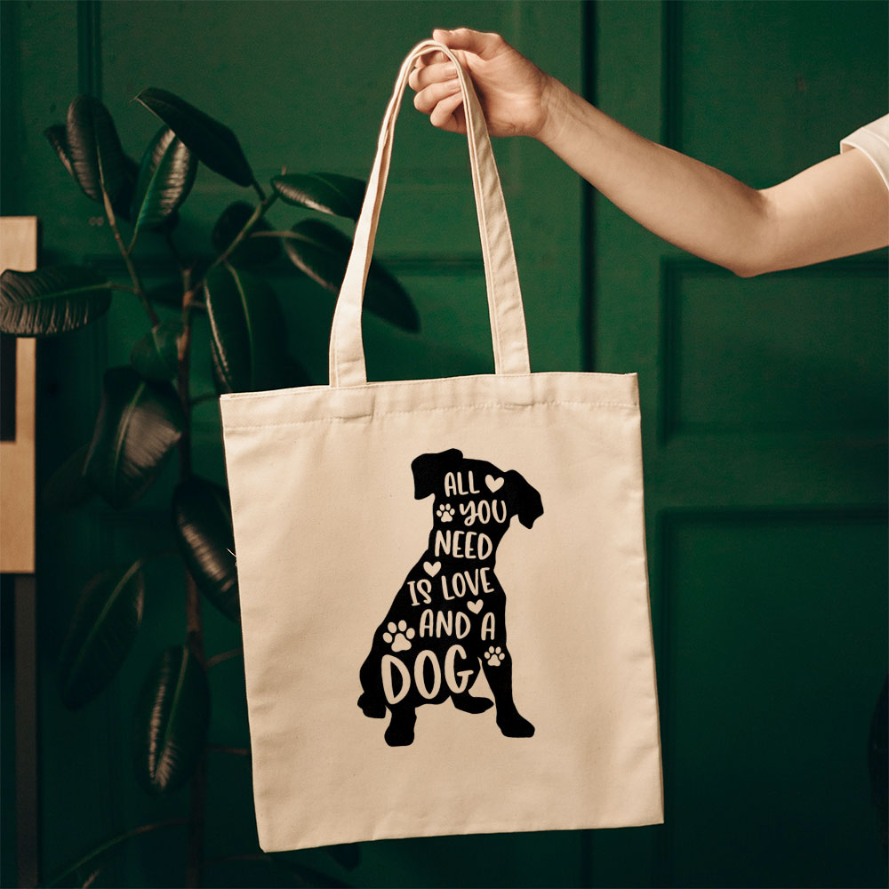 All You Need Is Love And A Dog Totes at $22.95 found at Personalizedpetlovergifts