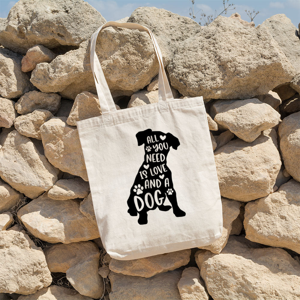 All You Need Is Love And A Dog Totes at $22.95 found at Personalizedpetlovergifts