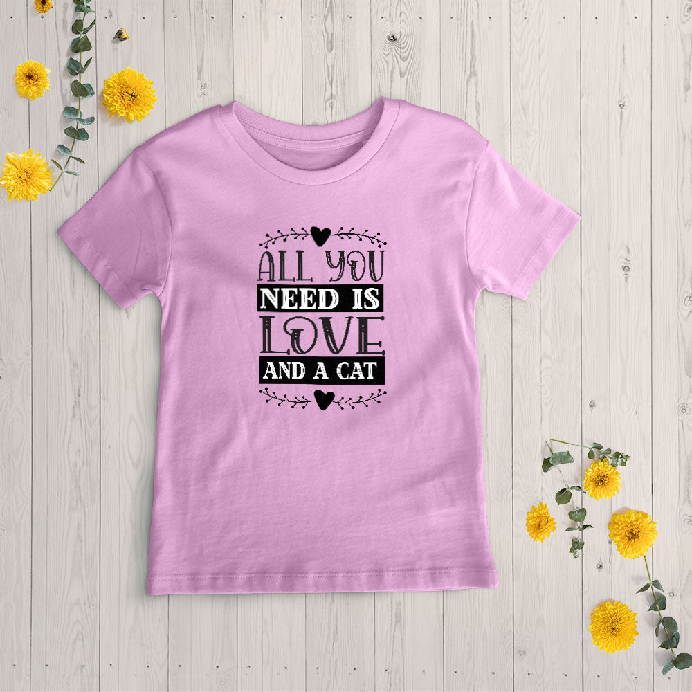 All You Need Is Love And a Cat With Stars Unisex T-Shirt at $22.95 found at Personalizedpetlovergifts