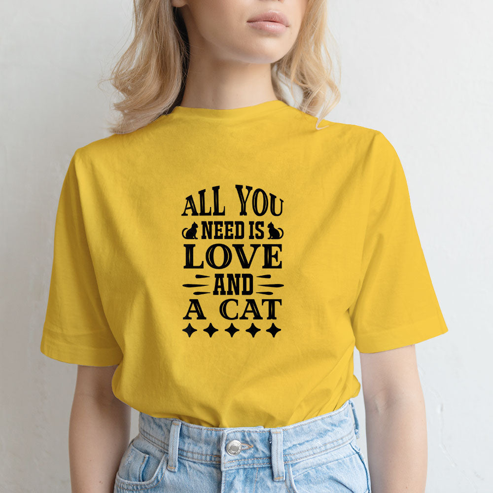 All You Need Is Love Unisex T-Shirt at $22.95 found at Personalizedpetlovergifts