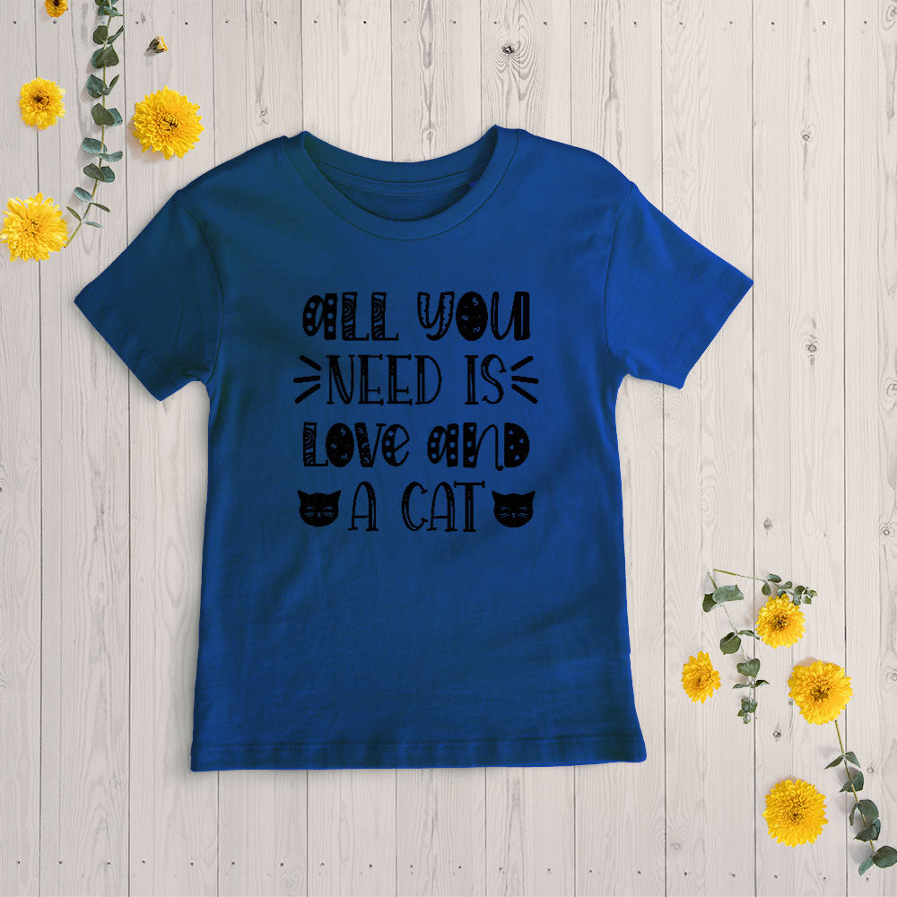 all you need is love and a cat Unisex T-Shirt at $22.95 found at Personalizedpetlovergifts