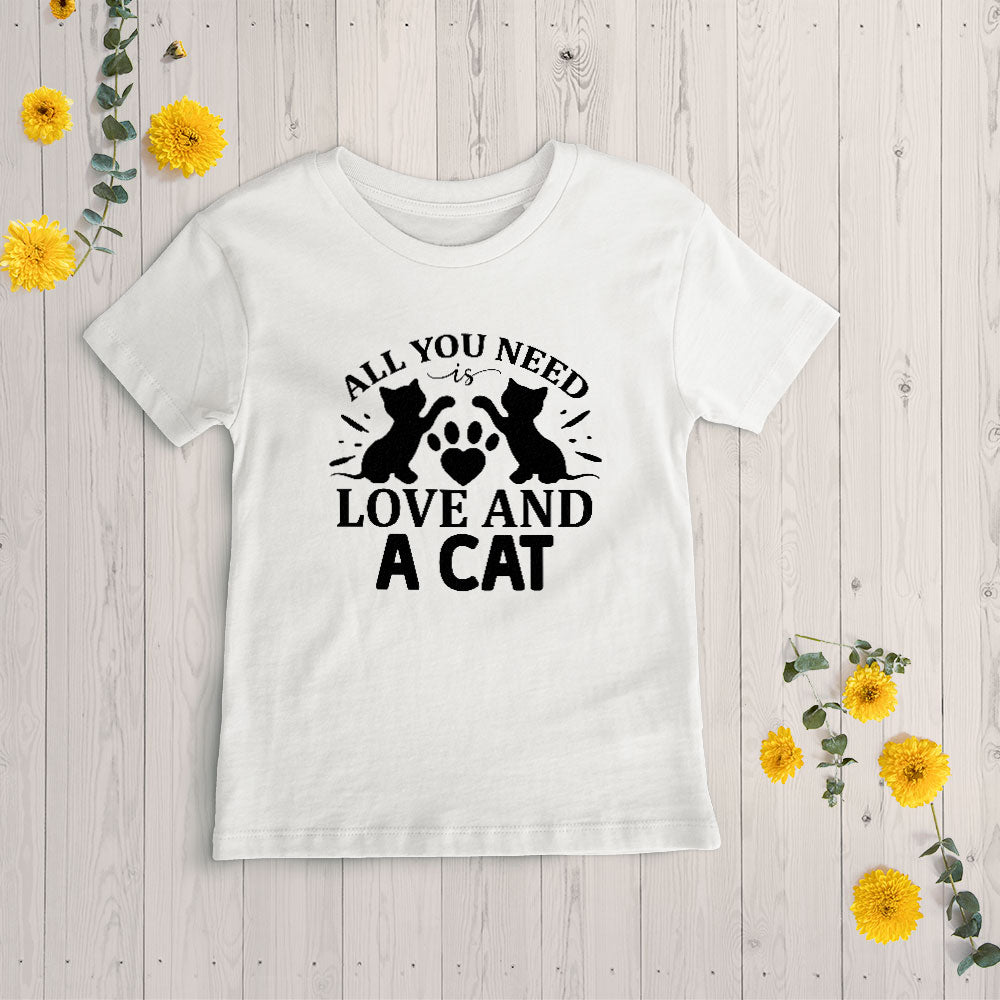 All You Need Love And A Cat Unisex T-Shirt at $22.95 found at Personalizedpetlovergifts