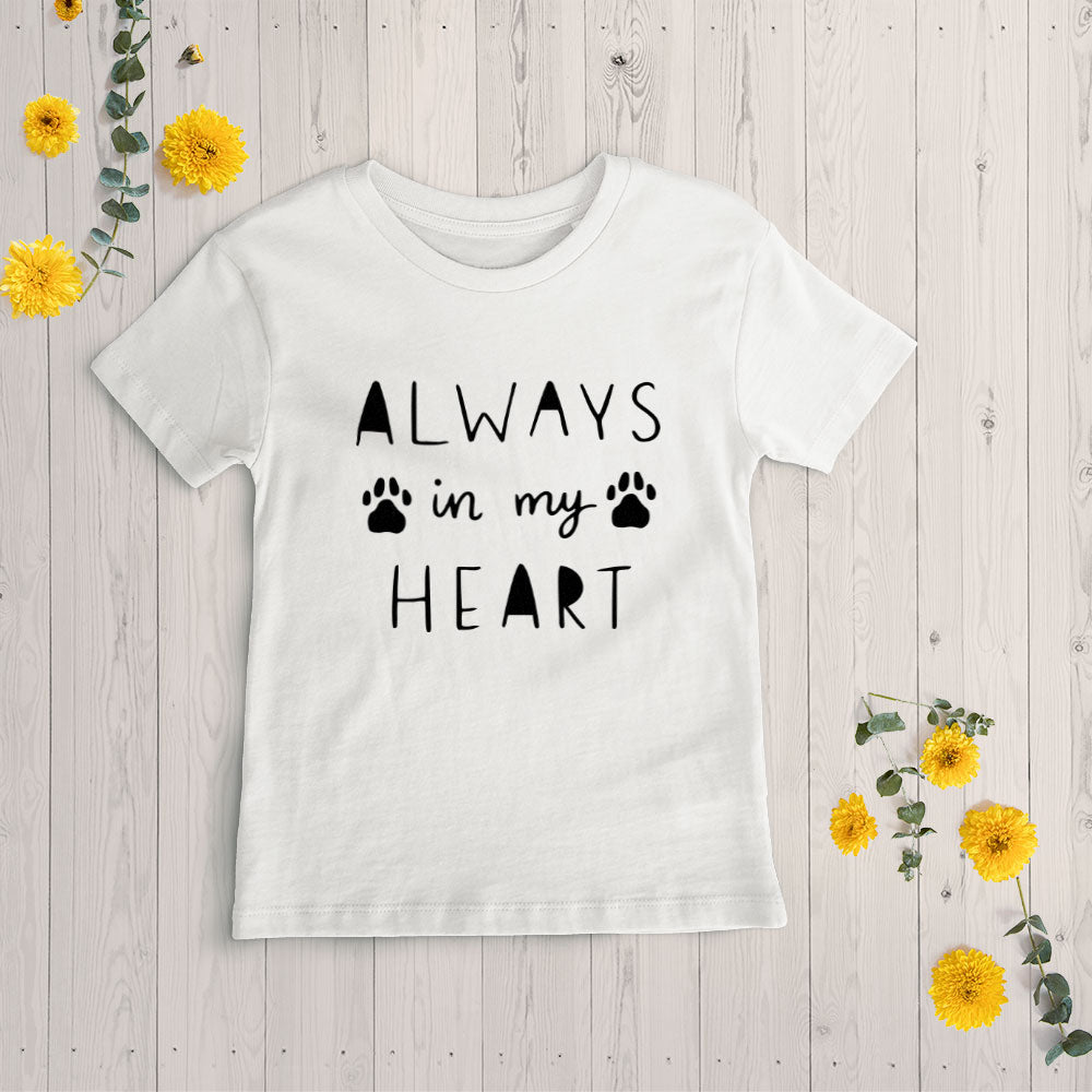 Always In My Heart Unisex T-Shirt at $22.95 found at Personalizedpetlovergifts