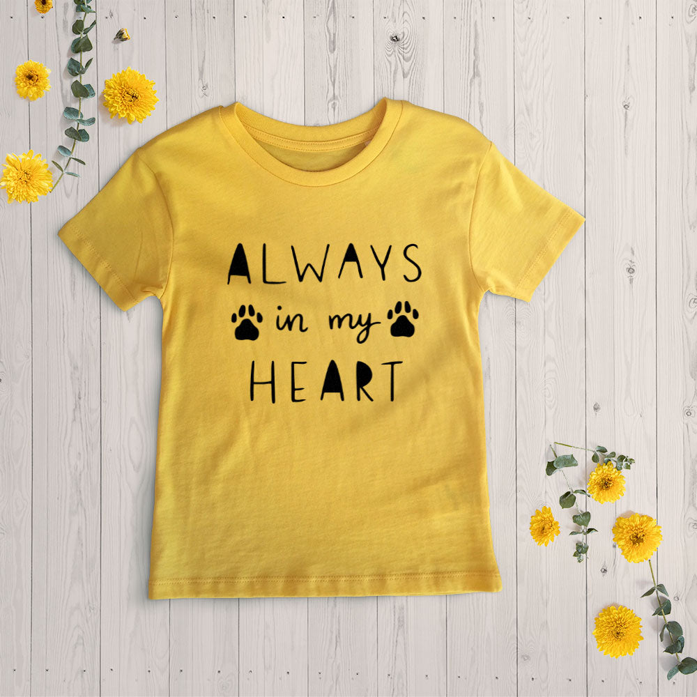 Always In My Heart Unisex T-Shirt at $22.95 found at Personalizedpetlovergifts