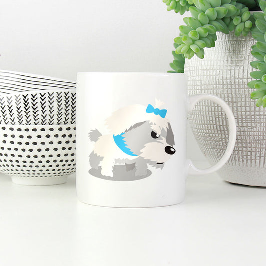 Angry White Terrior Puppy Coffee Mug at $13.95 found at Personalizedpetlovergifts