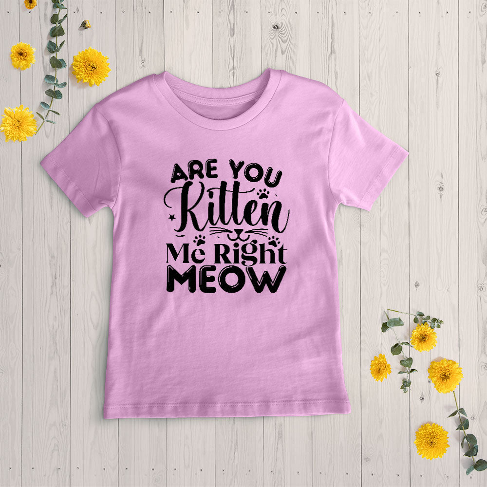 Are You Kitten Me Right Meow Unisex T-Shirt at $22.95 found at Personalizedpetlovergifts