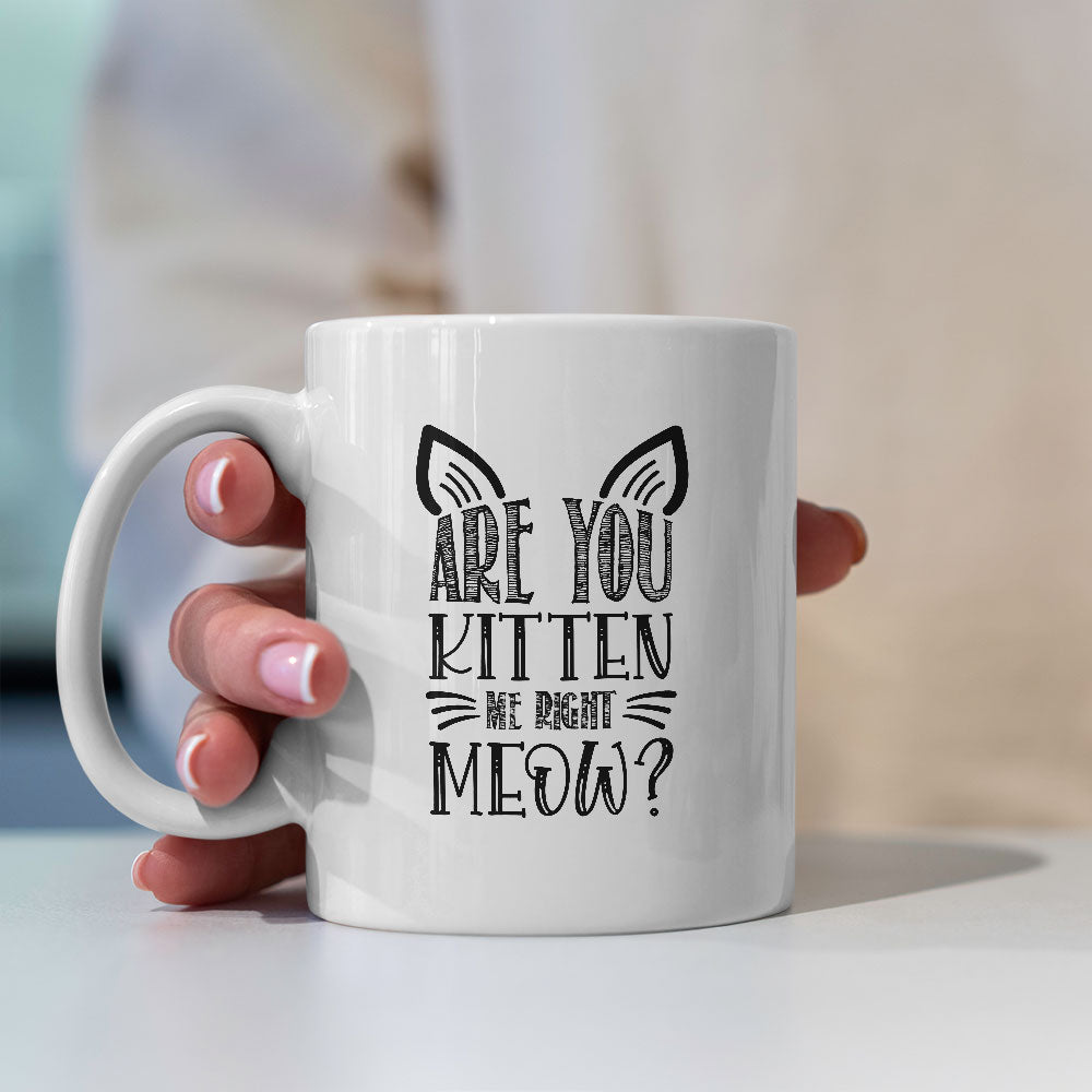 Are You Kitten Me Coffee Mug at $13.95 found at Personalizedpetlovergifts