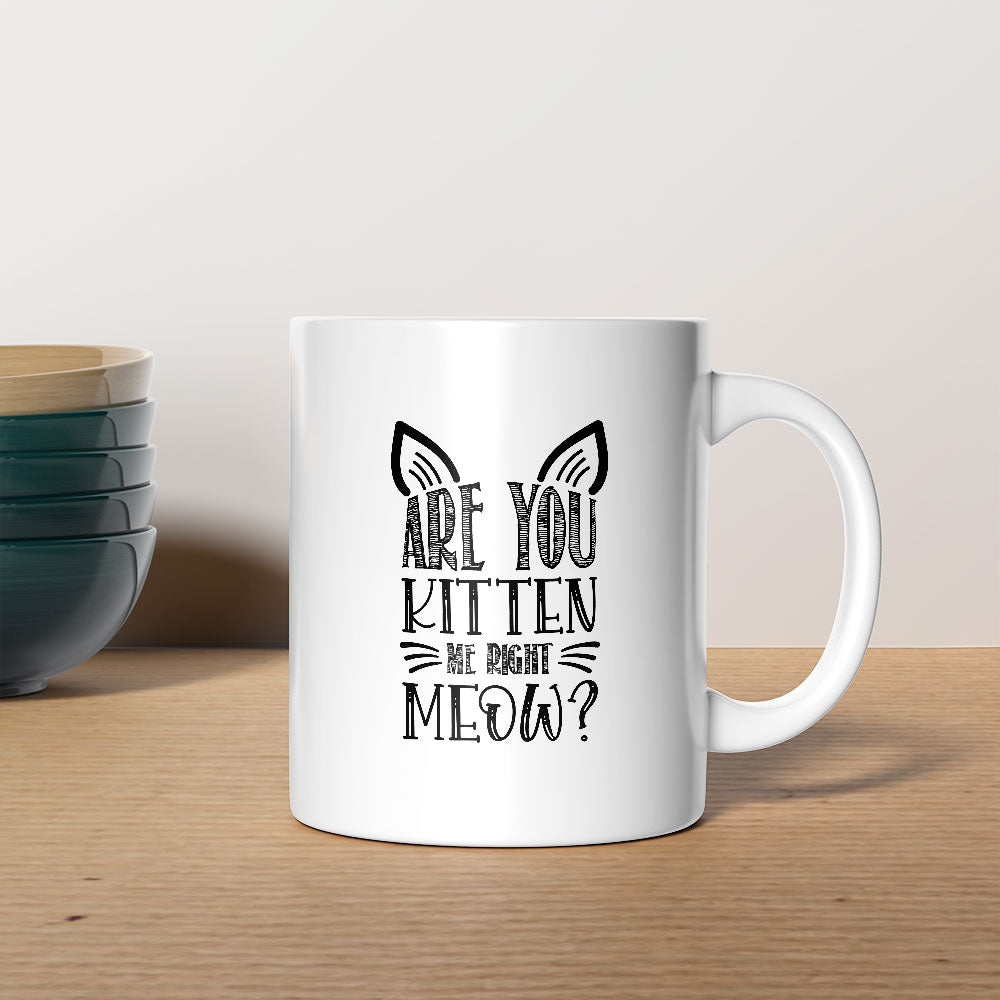 Are You Kitten Me Coffee Mug at $13.95 found at Personalizedpetlovergifts