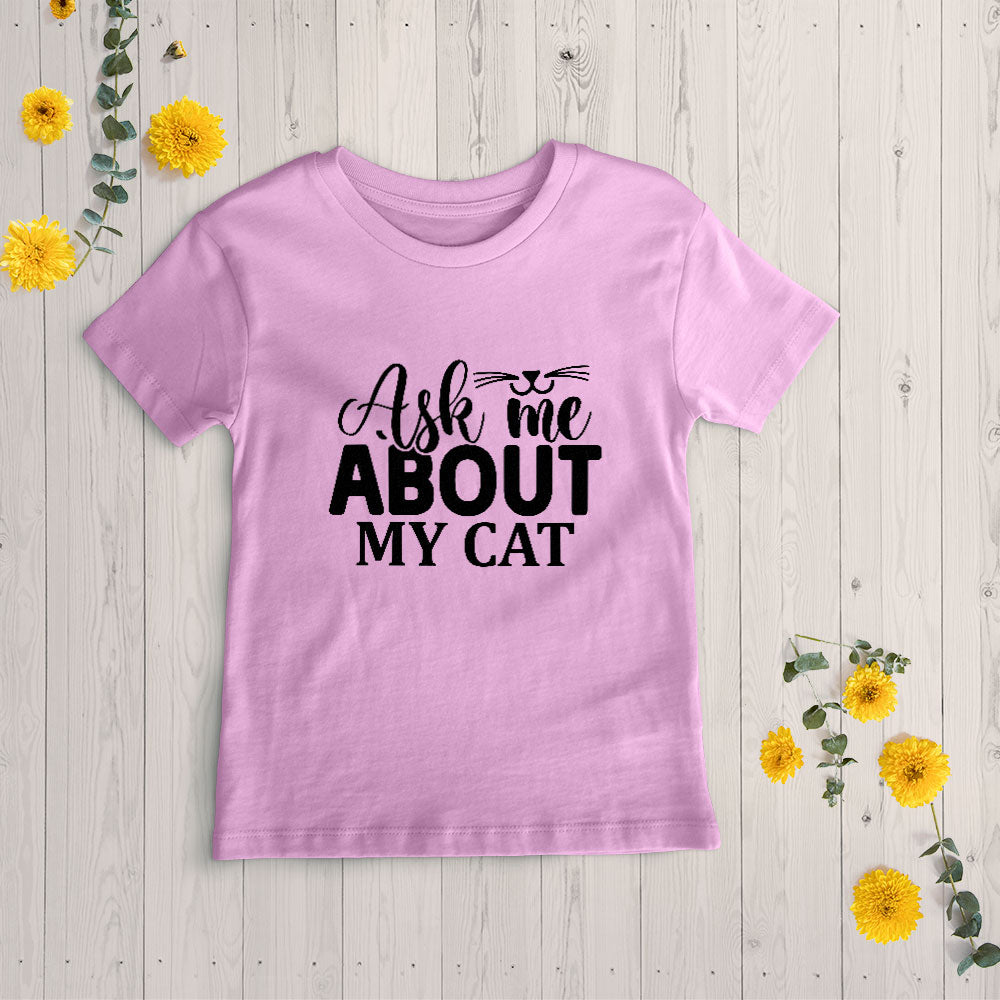 ask me about my cat Unisex T-Shirt at $22.95 found at Personalizedpetlovergifts