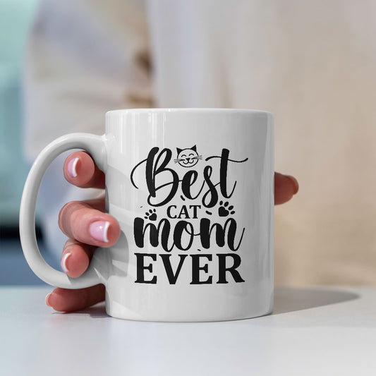 best cat mom ever Coffee Mug at $13.95 found at Personalizedpetlovergifts