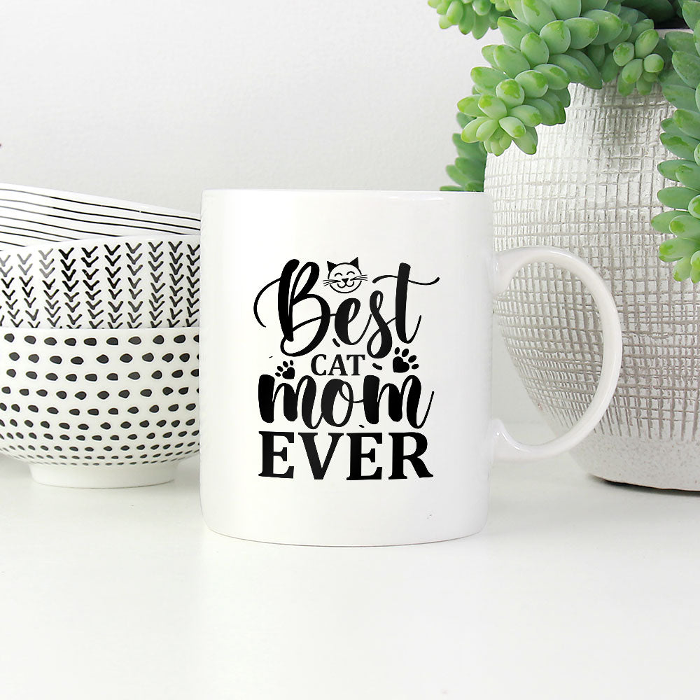 best cat mom ever Coffee Mug at $13.95 found at Personalizedpetlovergifts