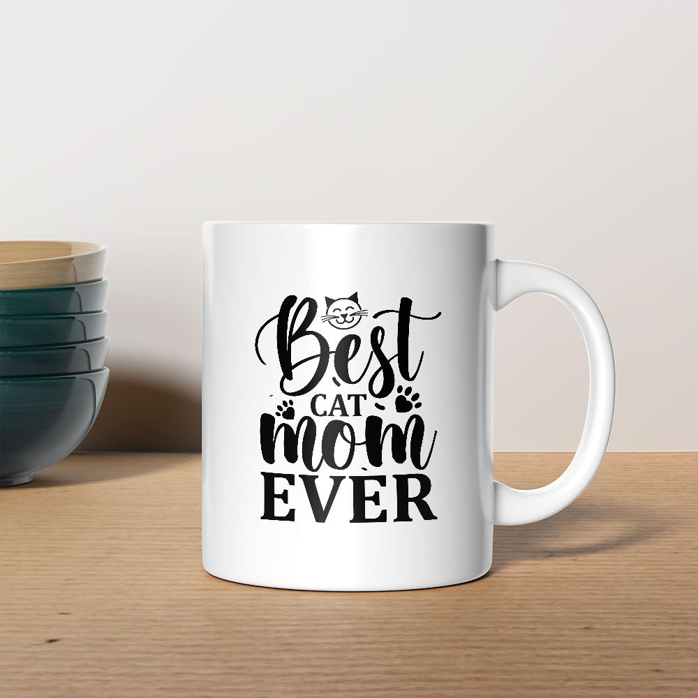 best cat mom ever Coffee Mug at $13.95 found at Personalizedpetlovergifts