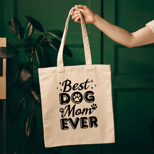 Best Dog Mom Ever Totes at $22.95 found at Personalizedpetlovergifts