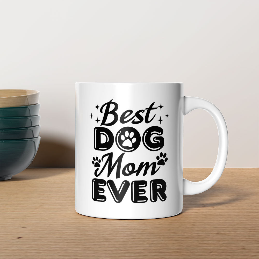 Best Dog Mom Ever Mugs at $13.95 found at Personalizedpetlovergifts