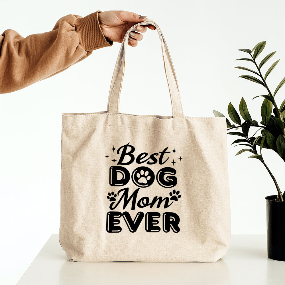 Best Dog Mom Ever Totes at $22.95 found at Personalizedpetlovergifts