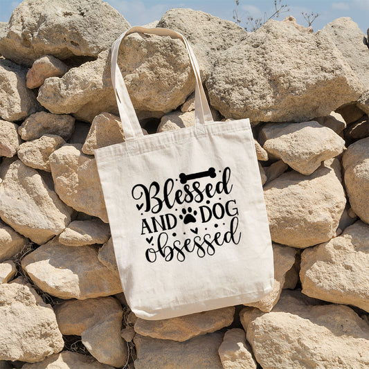 Blessed And Dog Obsessed Totes at $22.95 found at Personalizedpetlovergifts