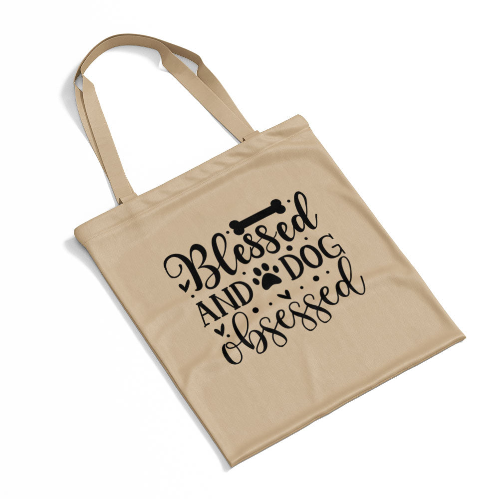 Blessed And Dog Obsessed Totes at $22.95 found at Personalizedpetlovergifts