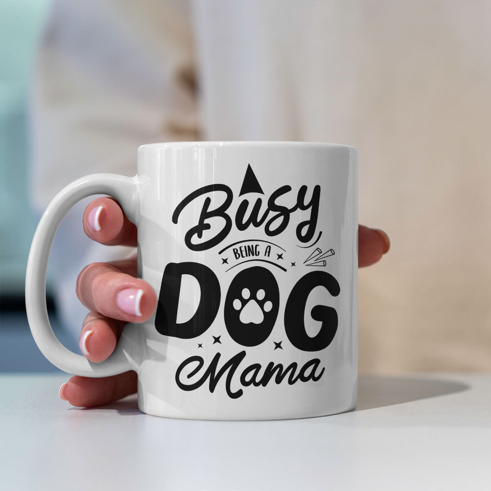 Busy Dog Mama Mugs at $13.95 found at Personalizedpetlovergifts