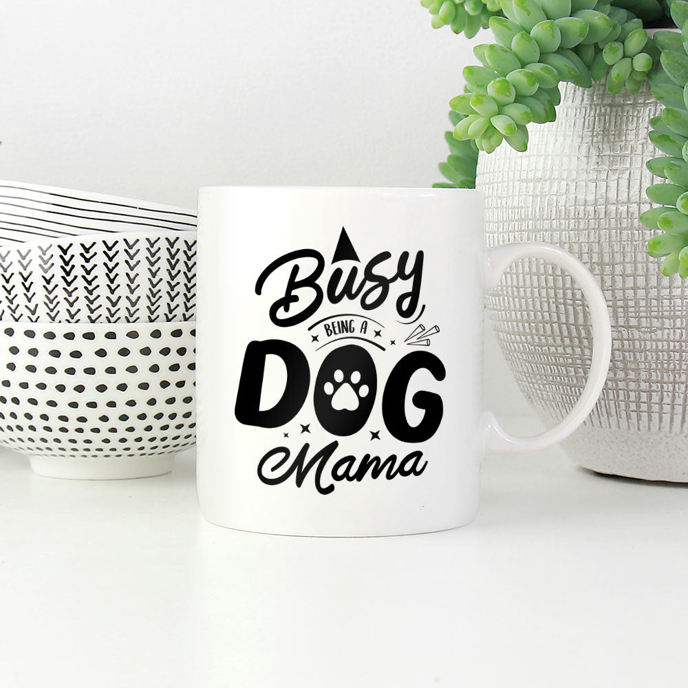 Busy Dog Mama Mugs at $13.95 found at Personalizedpetlovergifts