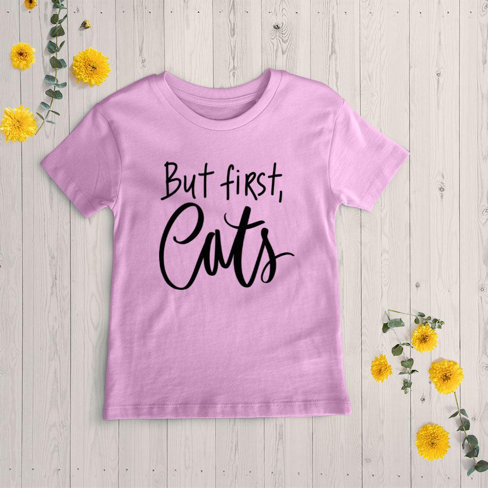 But First, Cats Unisex T-Shirt at $22.95 found at Personalizedpetlovergifts