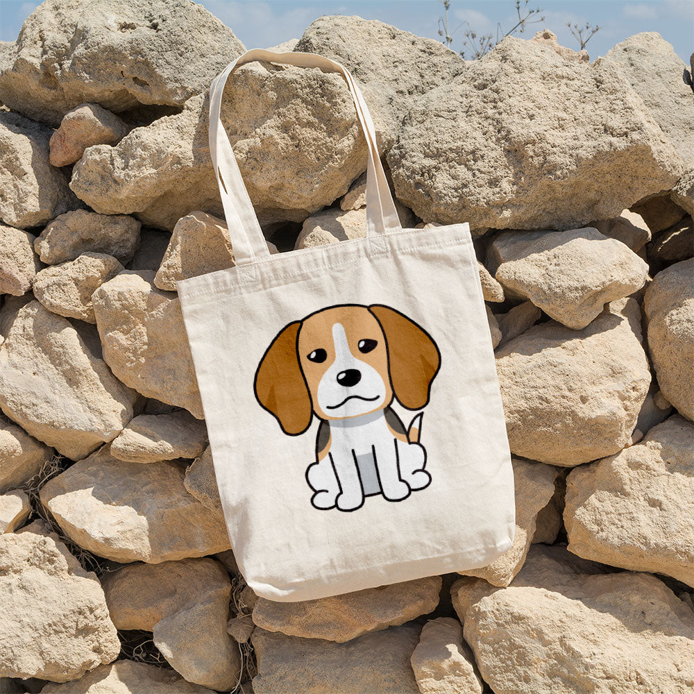 Cartoon Beagle Totes at $22.95 found at Personalizedpetlovergifts