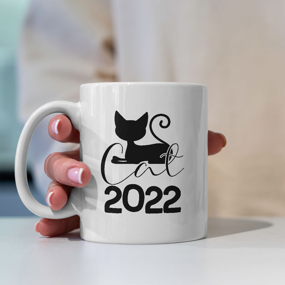 Cat Life With Cat Silhouettes Coffee Mug at $13.95 found at Personalizedpetlovergifts