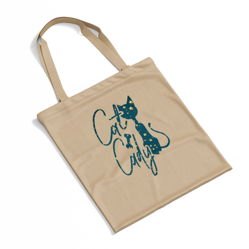 Cat Cady In Star Pattern Tote at $22.95 found at Personalizedpetlovergifts