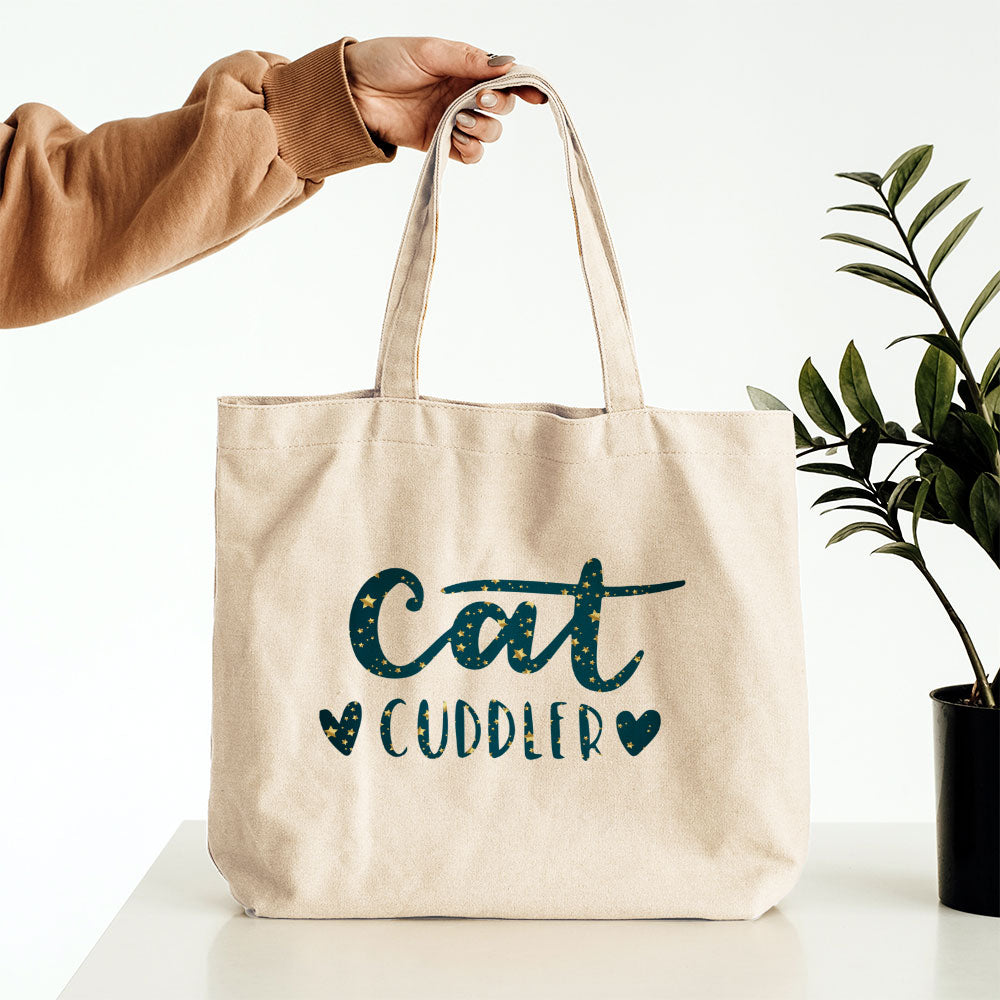 Cat Cuddler In Star Pattern Tote at $22.95 found at Personalizedpetlovergifts