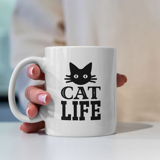 cat mama life is purrfect Coffee Mug at $13.95 found at Personalizedpetlovergifts