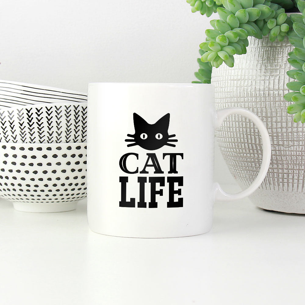 cat mama life is purrfect Coffee Mug at $13.95 found at Personalizedpetlovergifts