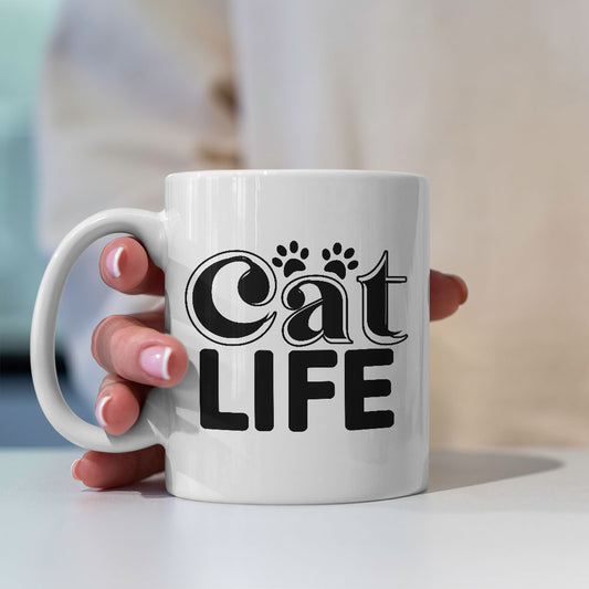 Cat Mama With Cat Coffee Mug at $13.95 found at Personalizedpetlovergifts