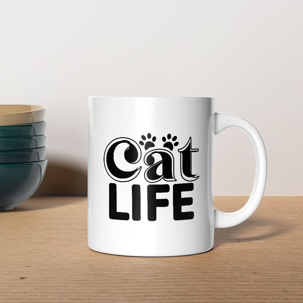 Cat Mama With Cat Coffee Mug at $13.95 found at Personalizedpetlovergifts