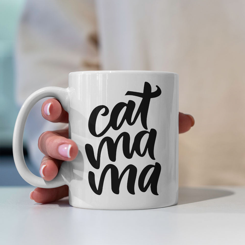 Cat Mama Coffee Mug at $13.95 found at Personalizedpetlovergifts