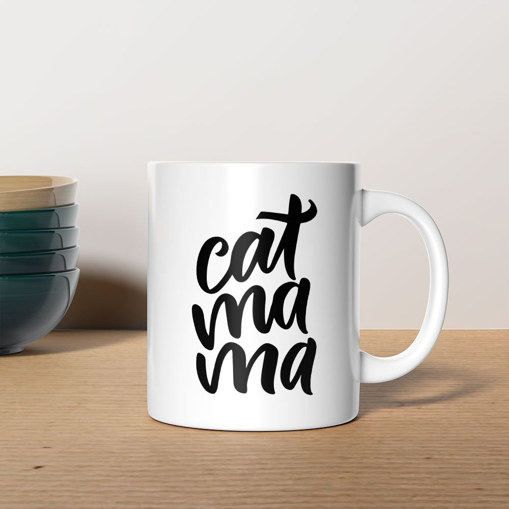 Cat Mama Coffee Mug at $13.95 found at Personalizedpetlovergifts