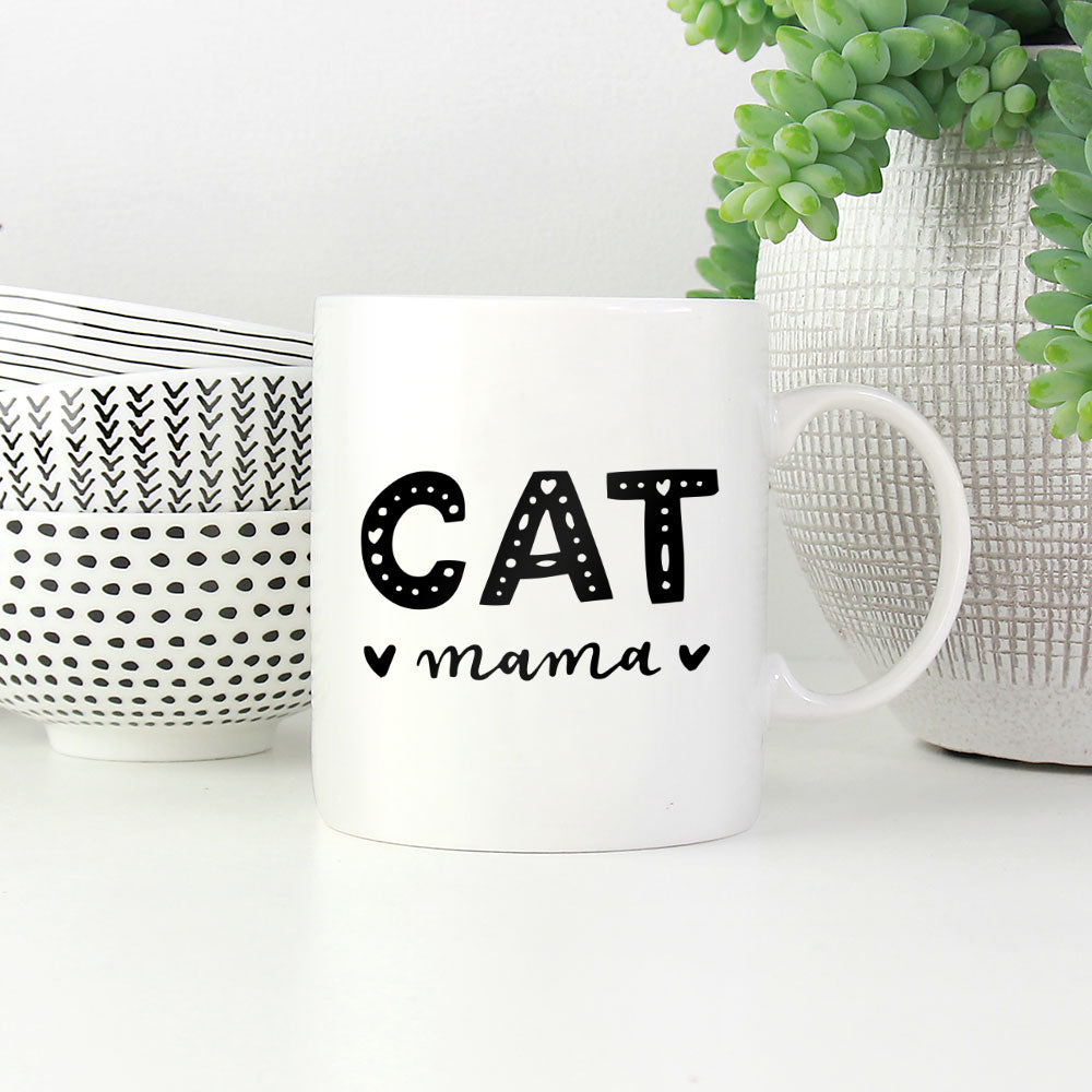 Cat Mom With Arrows Coffee Mug at $13.95 found at Personalizedpetlovergifts