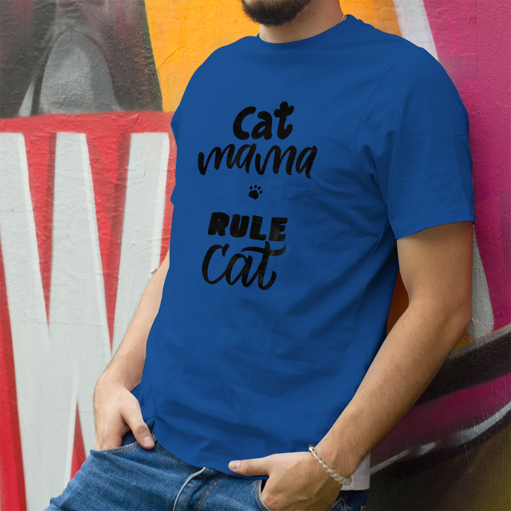 Cat Mom With Pawprints Unisex T-Shirt at $22.95 found at Personalizedpetlovergifts